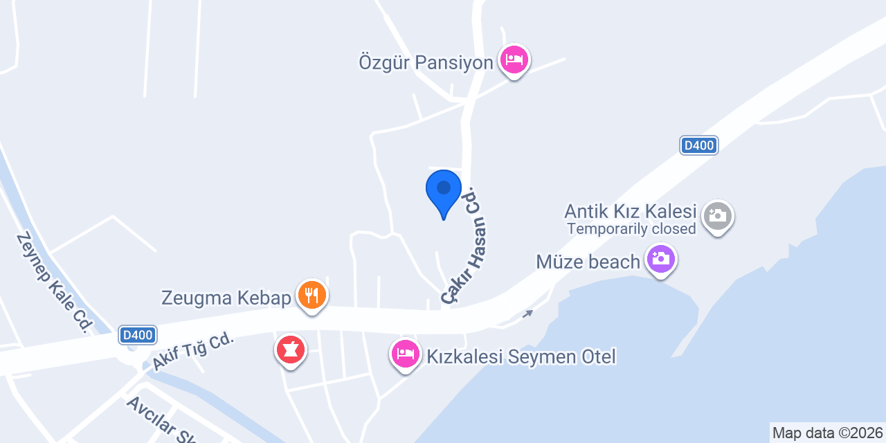 Zeliş garden konumu