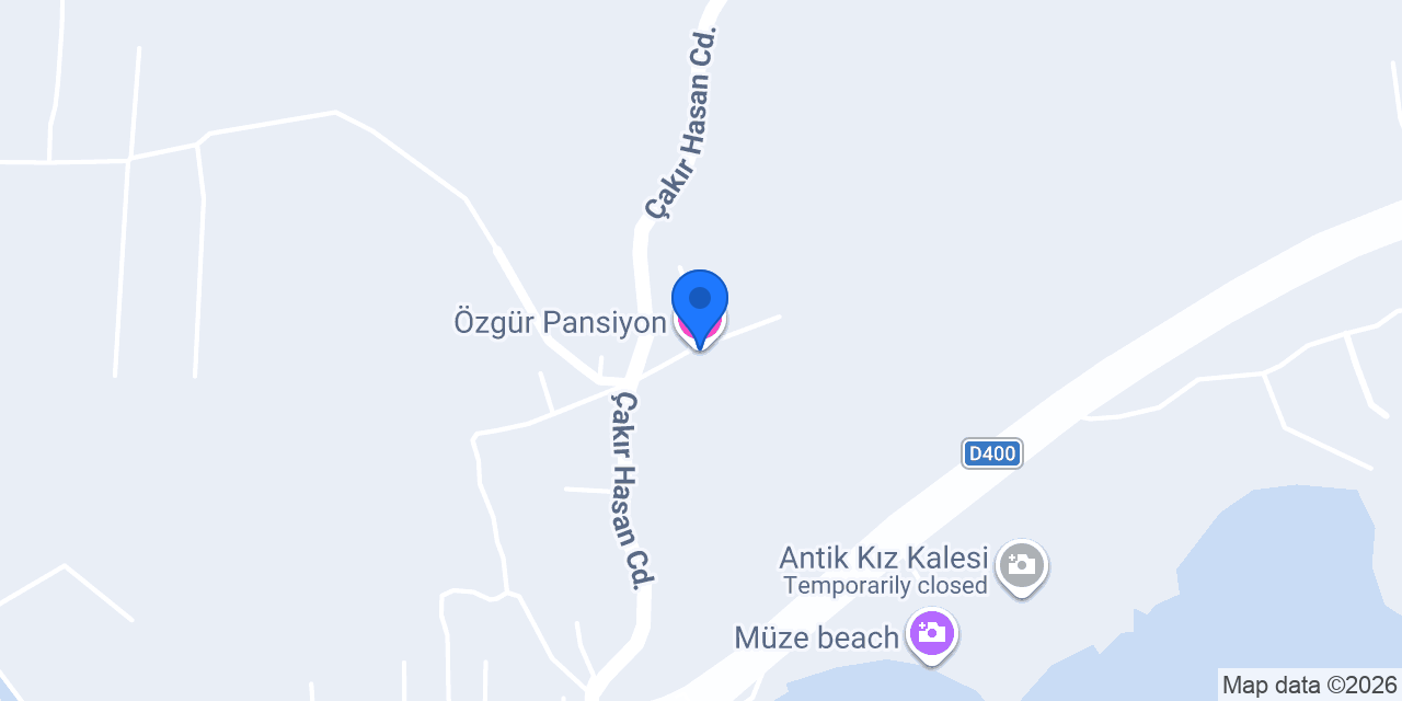 Özgür Pansiyon konumu