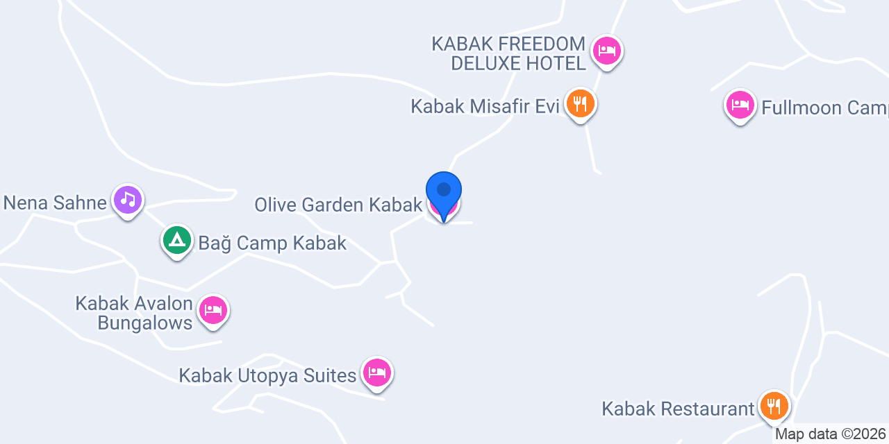 Olive Garden Kabak konumu