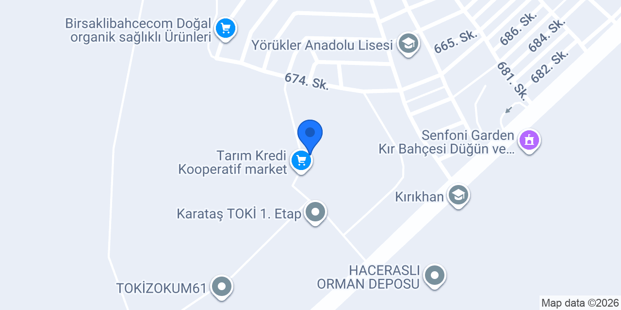 Yalçın teknik konumu