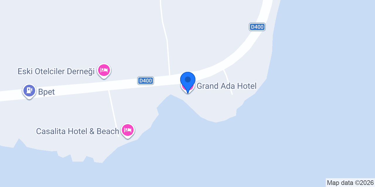 Grand Ada Hotel konumu
