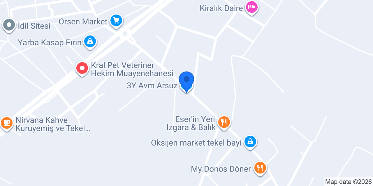 3Y Avm Arsuz konumu
