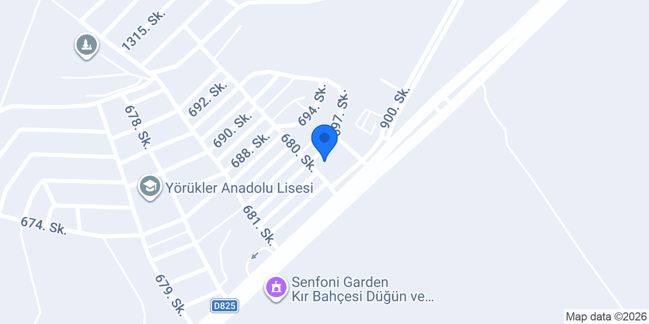 Özyörük İlkokulu konumu