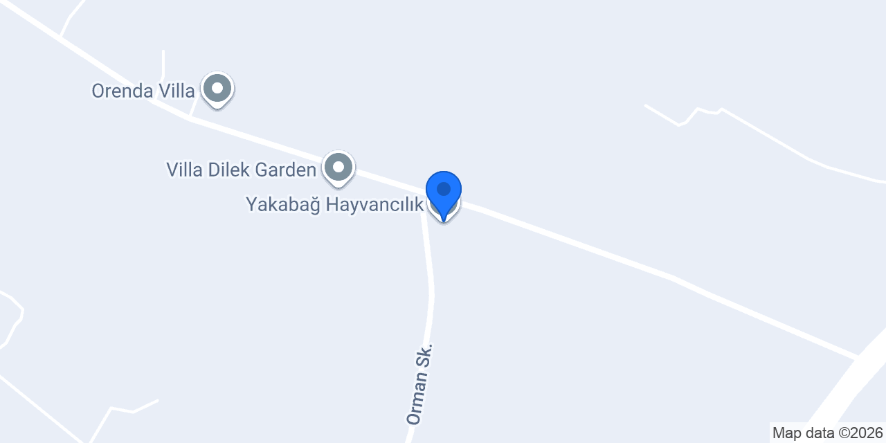 Yakabağ Hayvancılık konumu