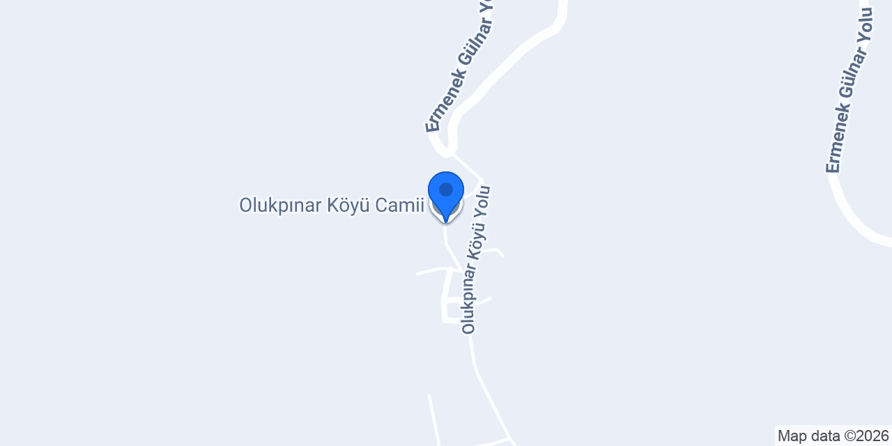 Olukpınar Köyü Camii konumu
