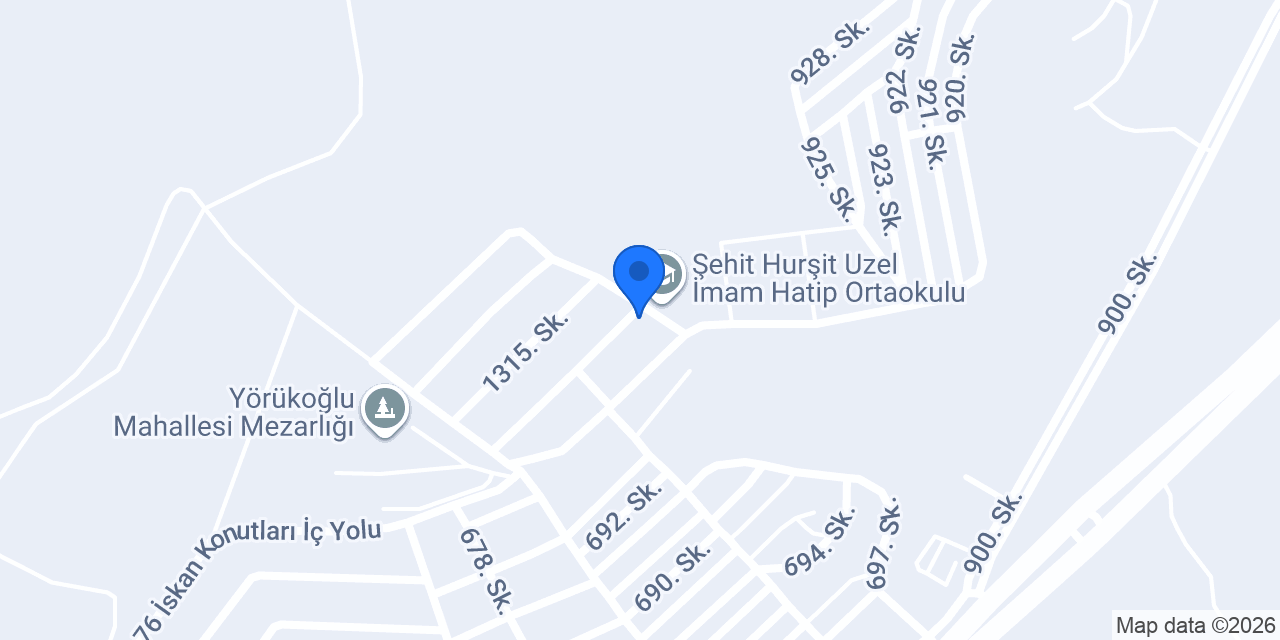 UĞUR MARKET konumu