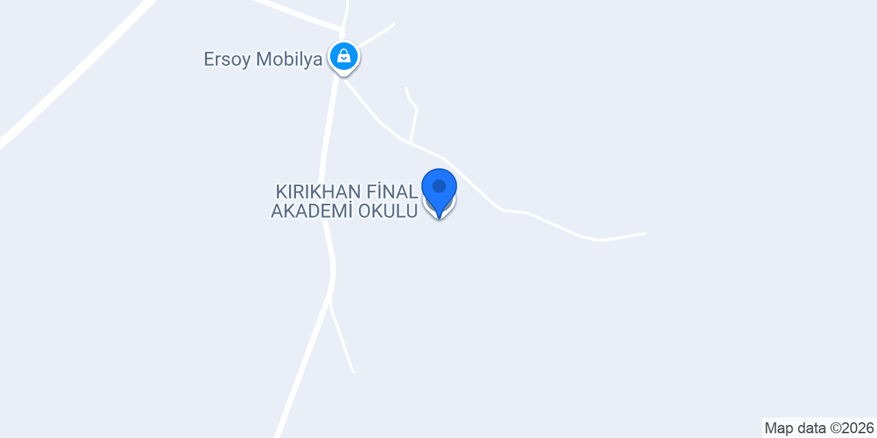 KIRIKHAN FİNAL AKADEMİ OKULU konumu