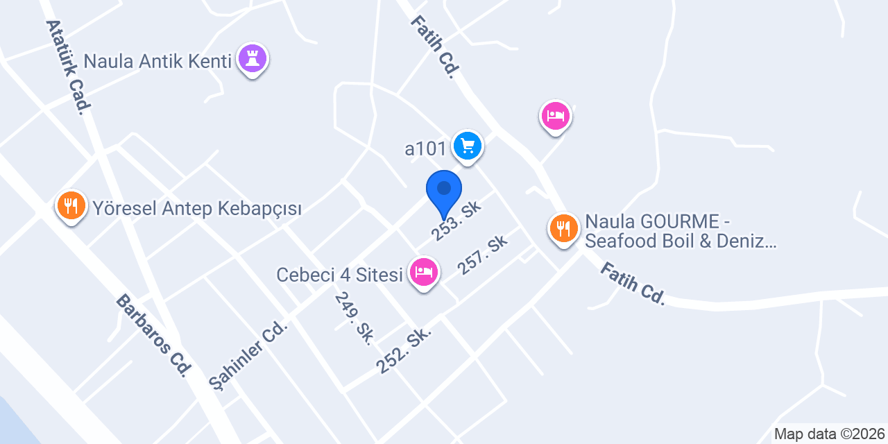 Melo ile Mutfak konumu