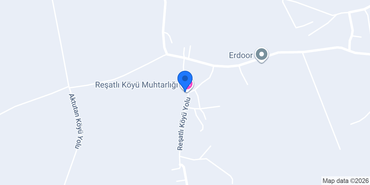 Reşatlı Köyü Muhtarlığı konumu