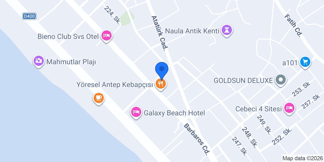 Alanya Demtaş Transfer konumu