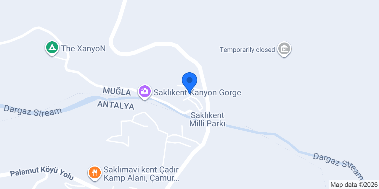Kutan Tesisleri konumu