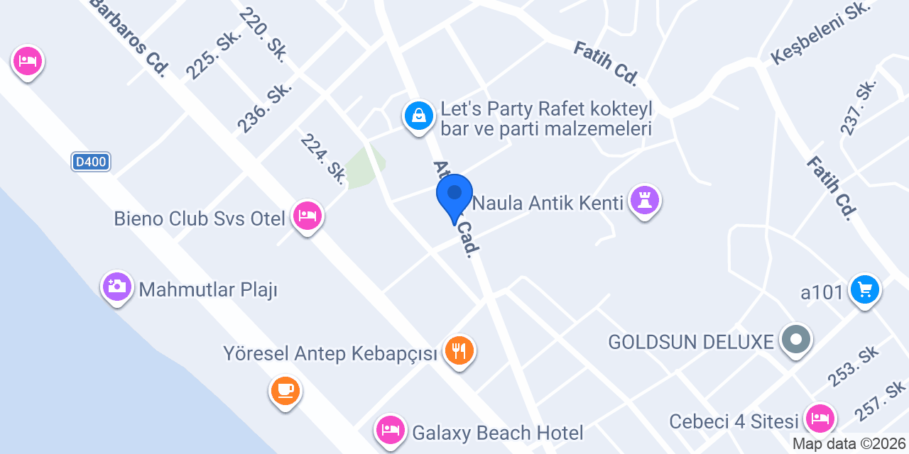 Radiant İnternet Cafe konumu