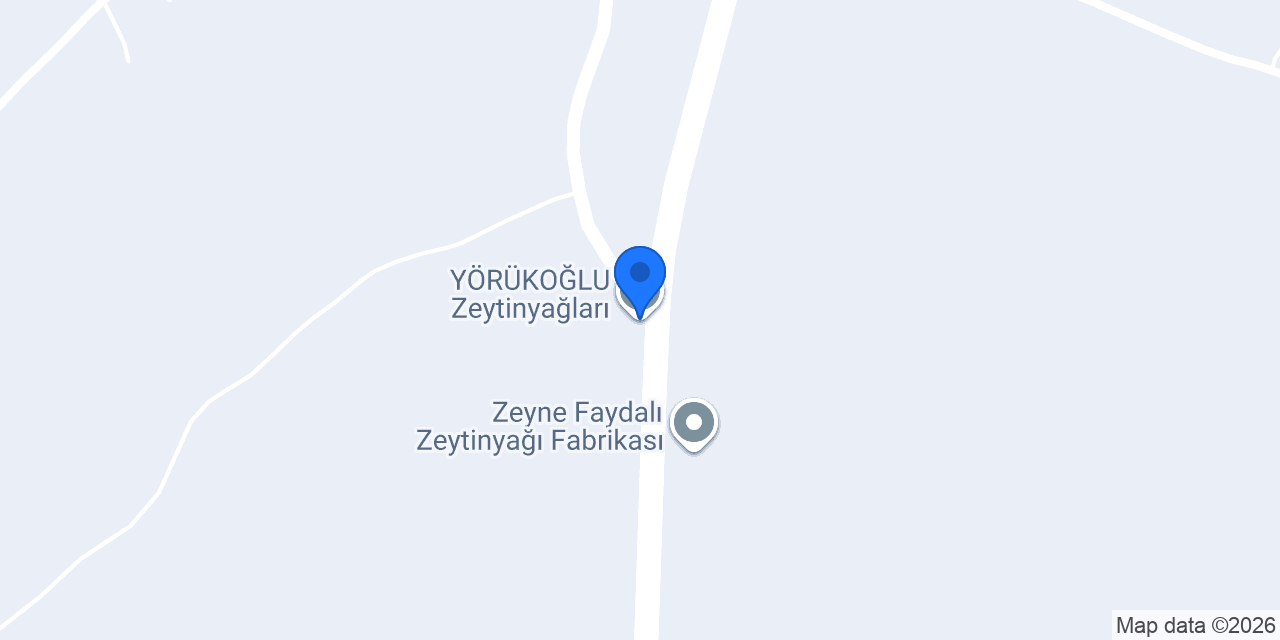 YÖRÜKOĞLU Zeytinyağları konumu