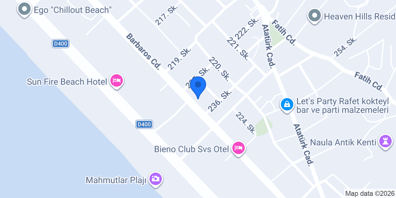VAMO Cafe konumu