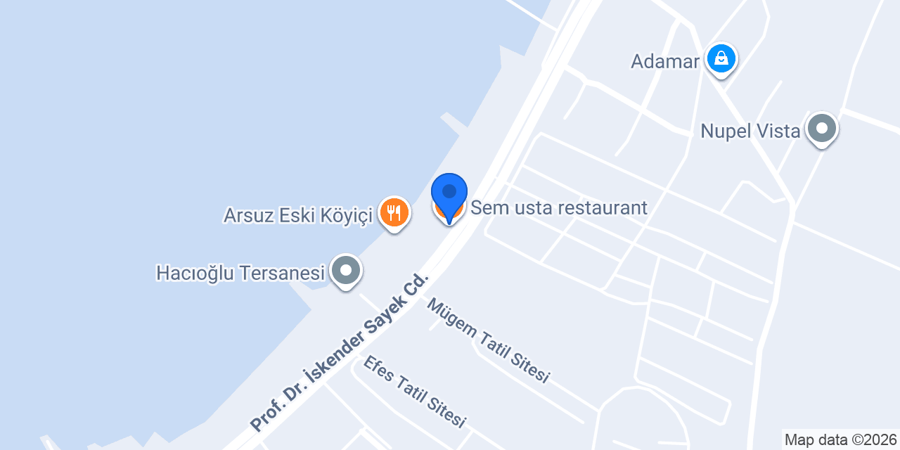 Sem usta restaurant konumu