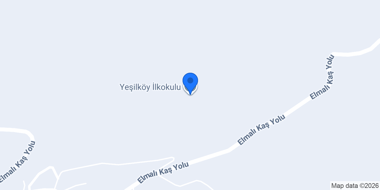Yeşilköy İlkokulu konumu