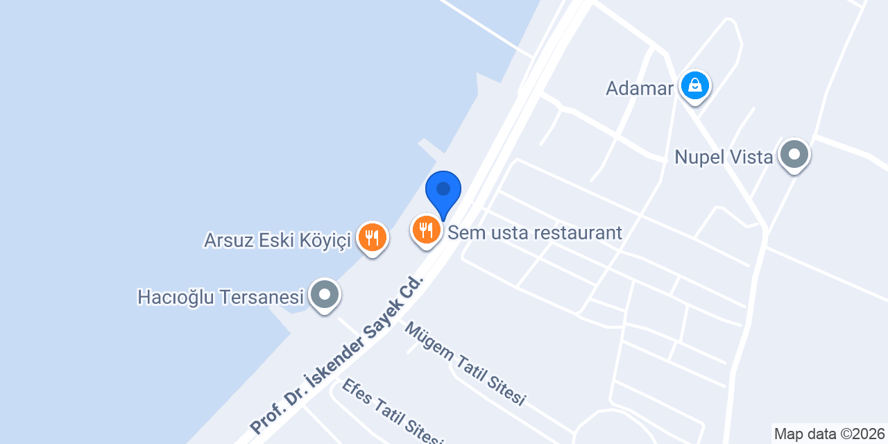 Esinti Restaurant konumu