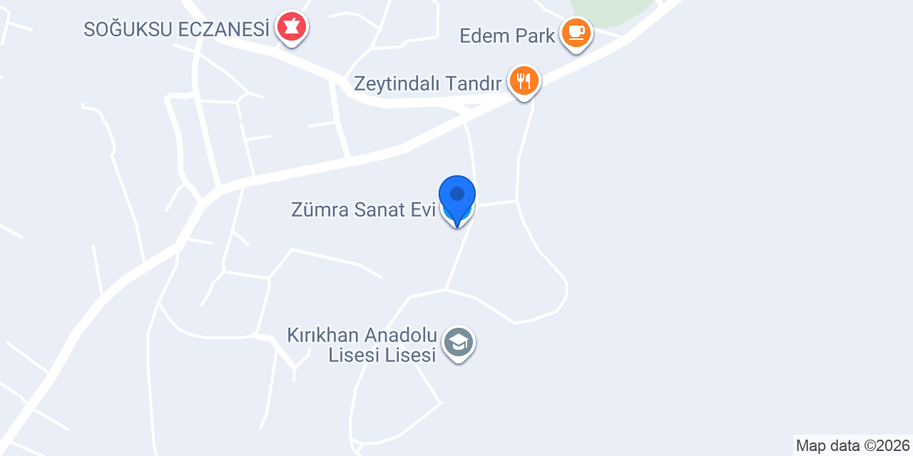 Zümra Sanat Evi konumu
