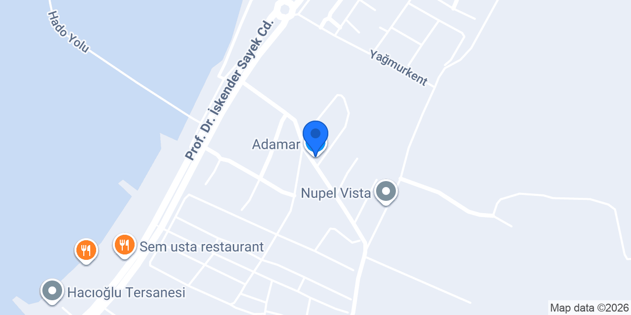 Adamar konumu