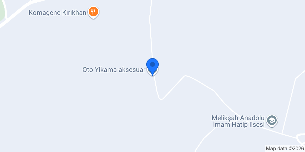 Oto Yikama aksesuar konumu