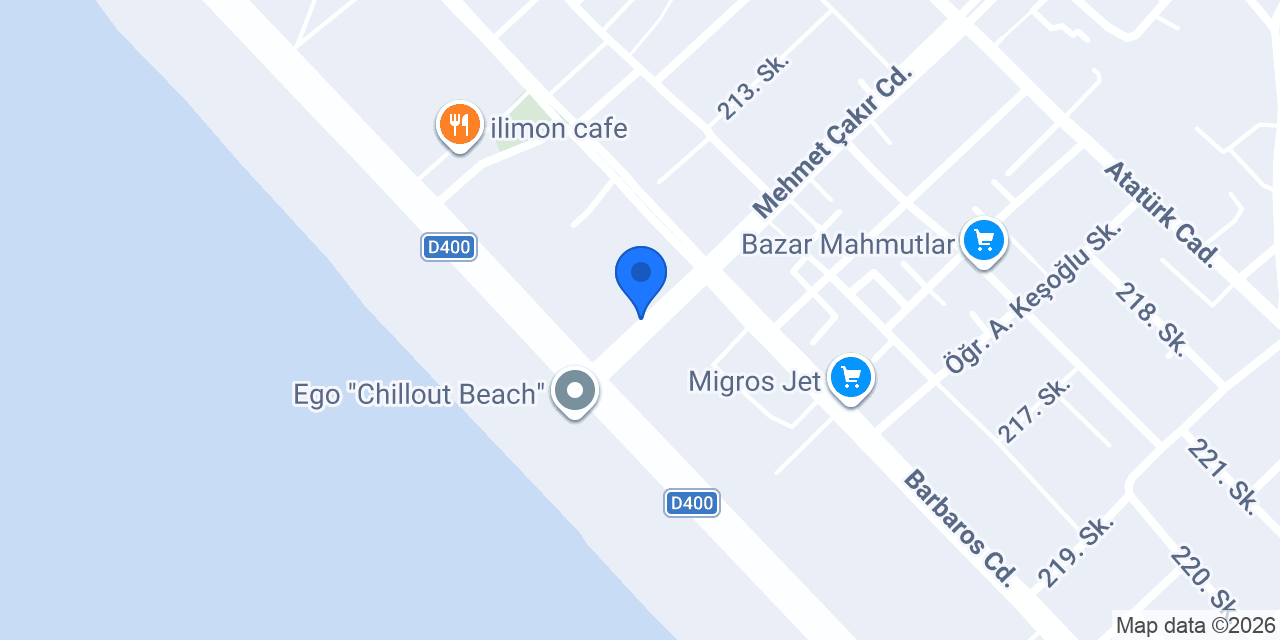 Agape Cafe konumu