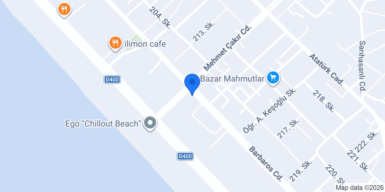 KUAFÖR SONER BAŞKAN konumu