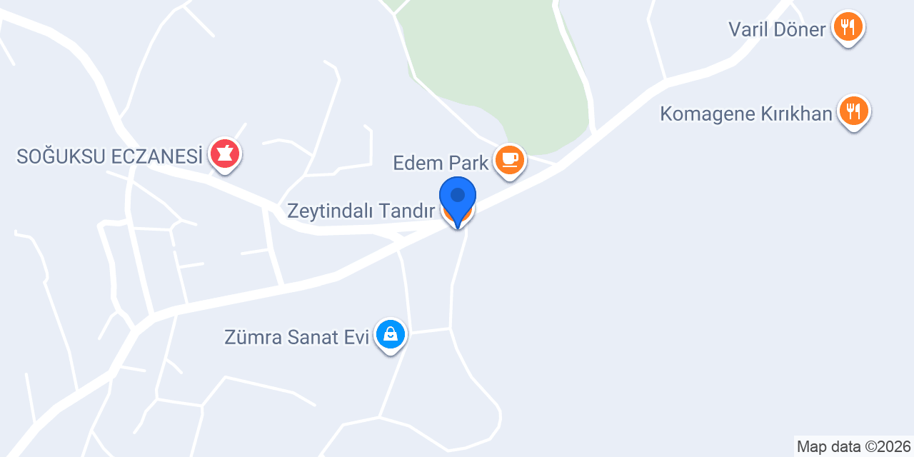 Zeytindalı Tandır konumu