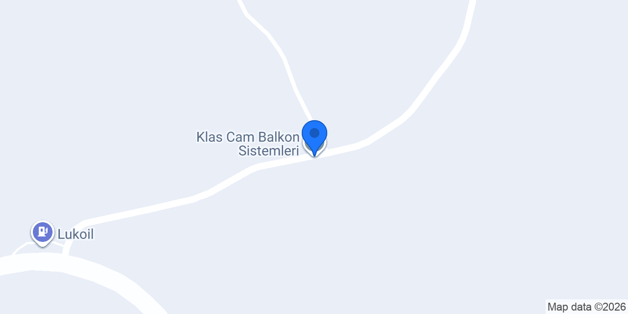 Klas Cam Balkon Sistemleri konumu