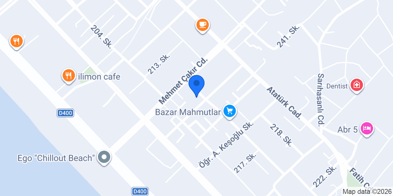 Alican Kebap Pide konumu
