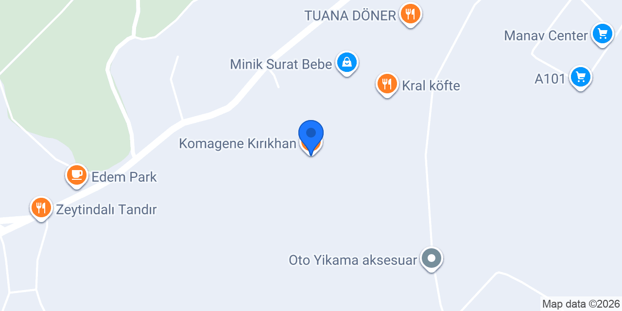 Komagene Kırıkhan konumu