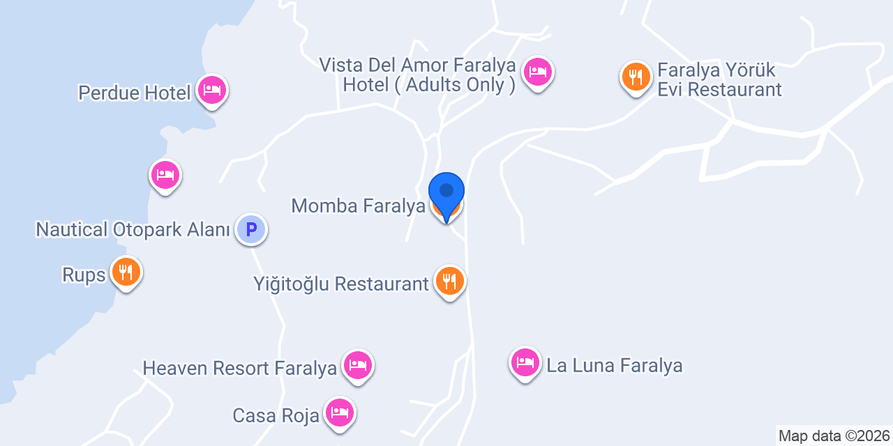 Momba Faralya konumu