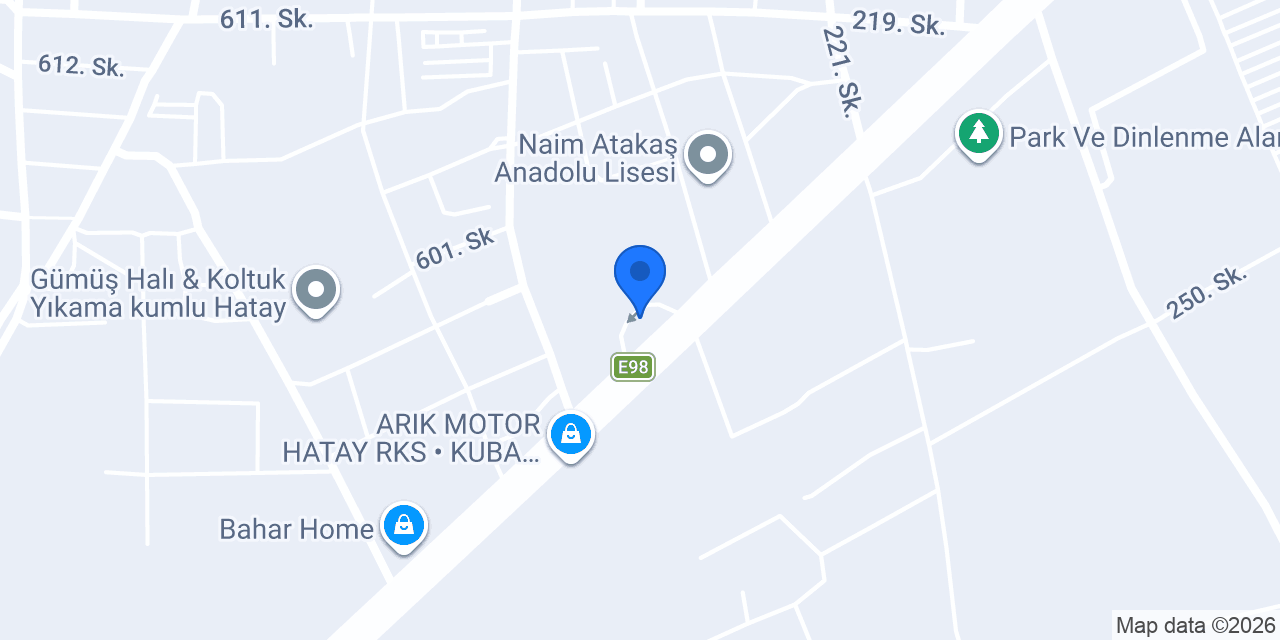 Petrol Ofisi konumu