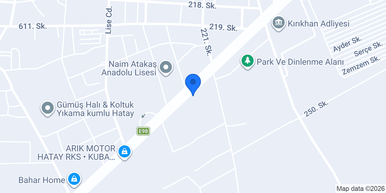 GARİP TRANS ULUS. TAŞ. İHR. SAN. VE TİC. LTD konumu