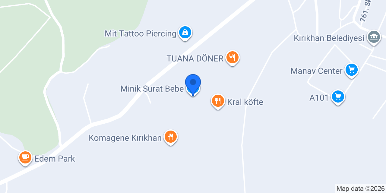 Minik Surat Bebe konumu