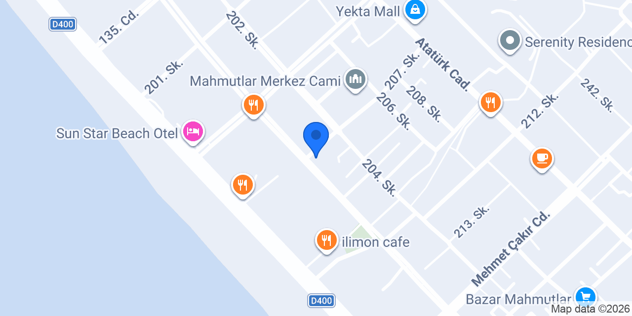 Cantaş Yapı Malzemeleri konumu