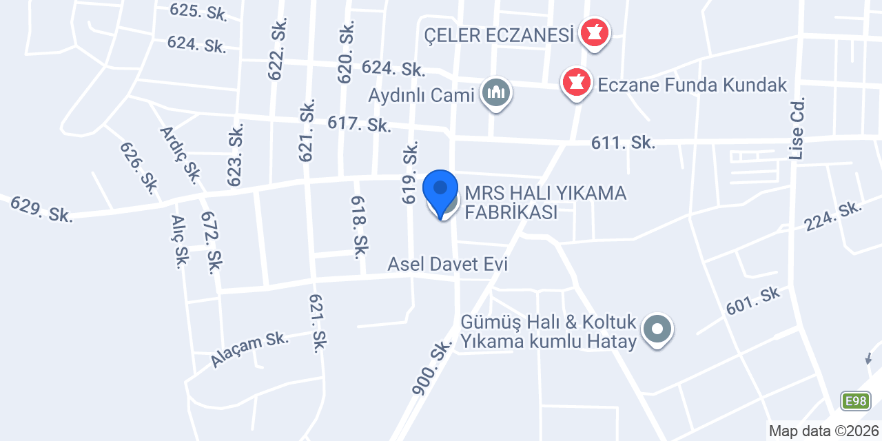 MRS HALI YIKAMA FABRİKASI konumu