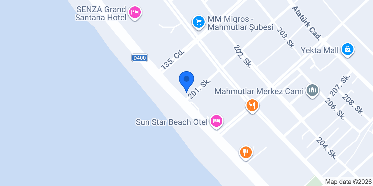 Deniz Suit Hotel konumu