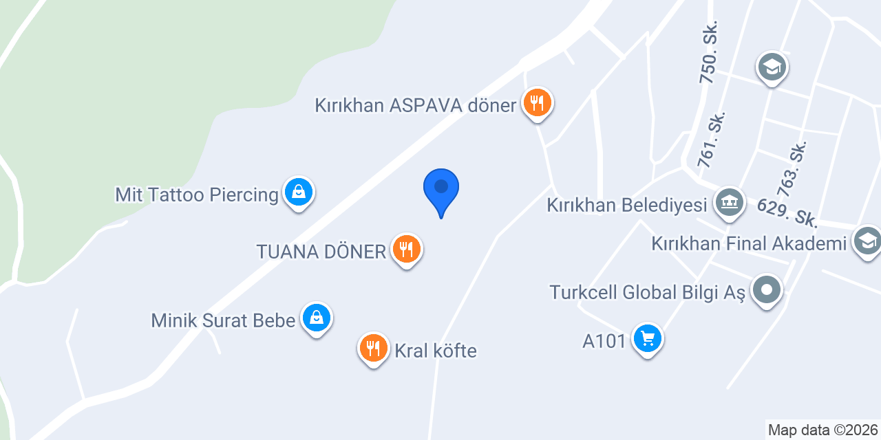 Şengel TOST evi konumu