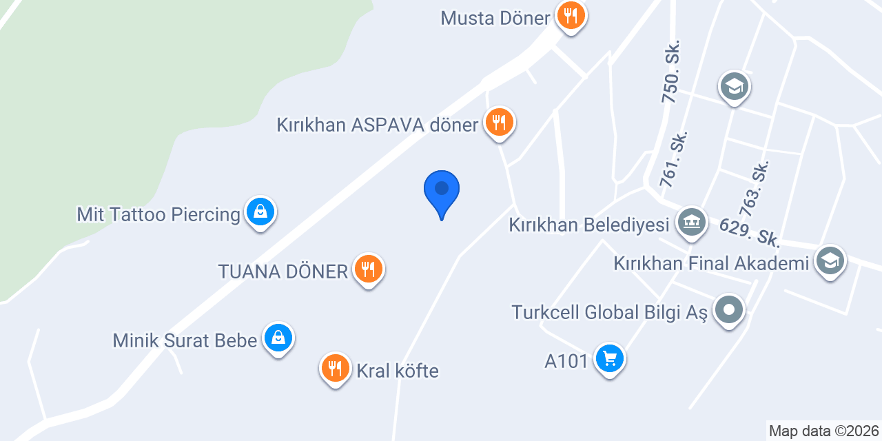 Kırıkhan Güneş Pide Lahmacun konumu