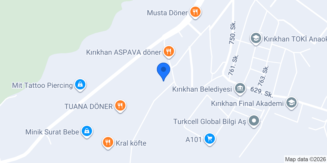 Atılgan Kilit konumu