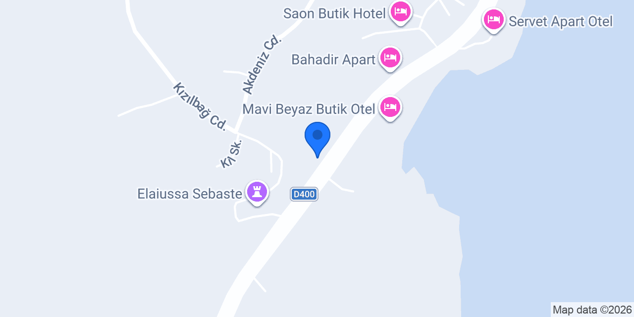 Hocaoğlu Apart Daire Kiralama konumu