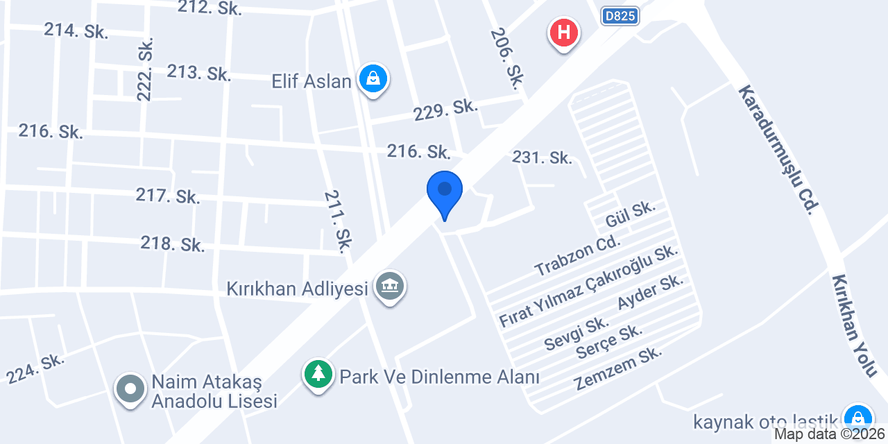 MG YAPI İNŞAAT konumu