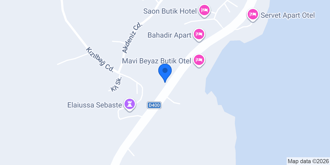 SERGEN APART MOTEL konumu