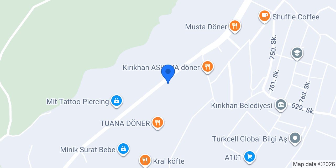 Kartal kebap konumu
