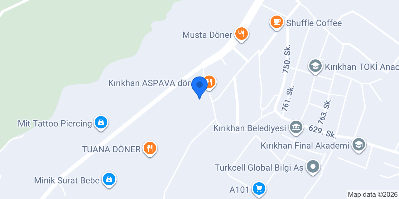 BAHAR KURU TEMİZLEME konumu