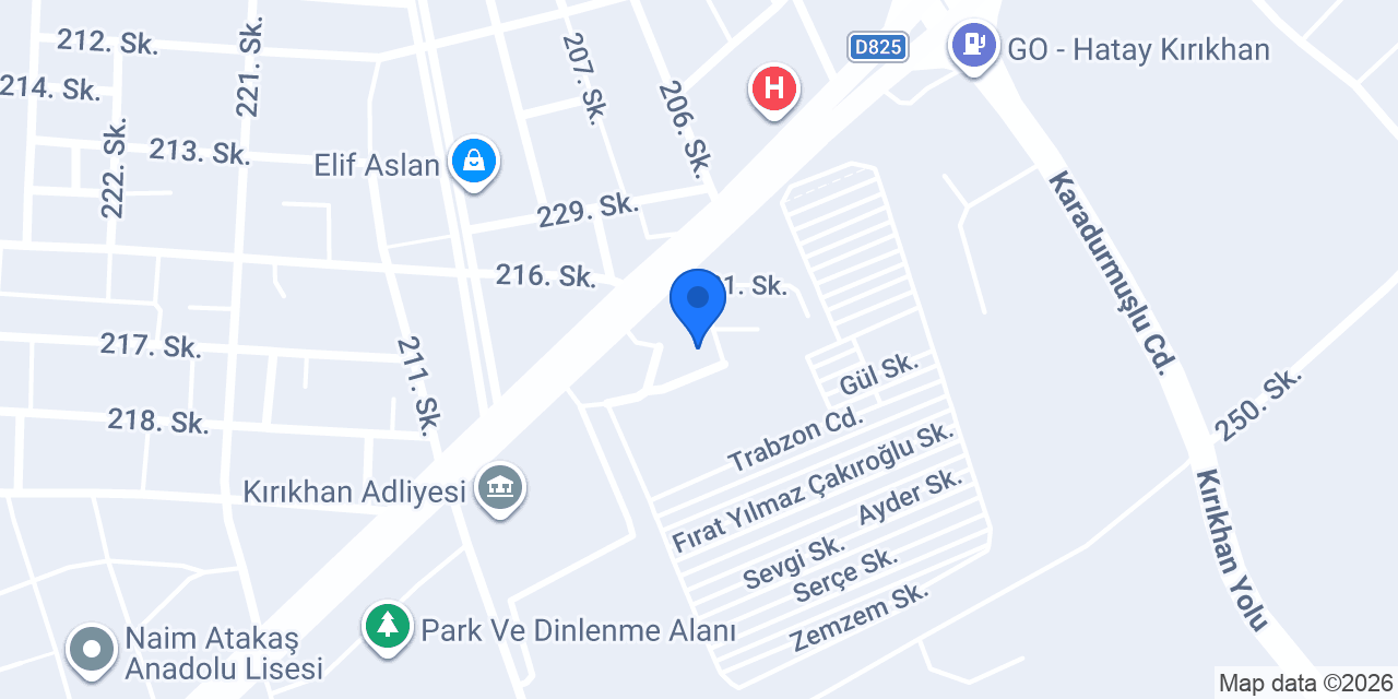 Şirin yapı dekorasyon konumu