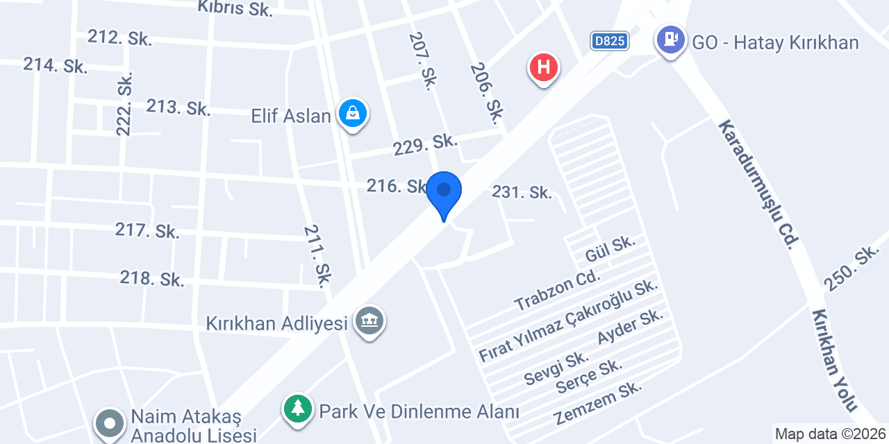 Arya Mobilya Aksesuar konumu