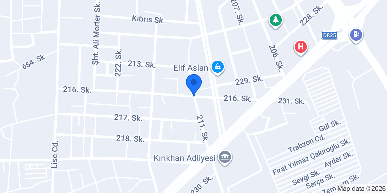 Berna Dural Avukatlık Bürosu konumu