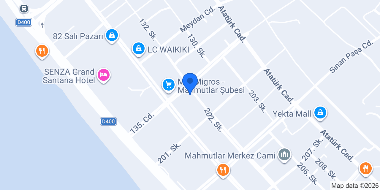 Senn Coffee - Mahmutlar konumu