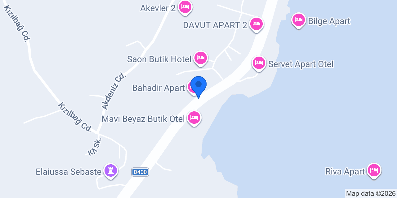 DAVUT APART 2 konumu